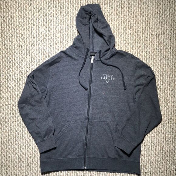 Oakley Other - Vintage Distressed Oakley Zip-Up Hoodie | Large